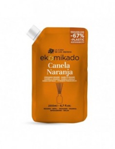 Recharge Ekomikado Cannelle et orange 200 ml – La Casa de los Aromas