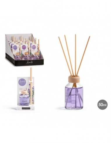 Mikado 50 ml Avec Tiges Lavande - Acorde