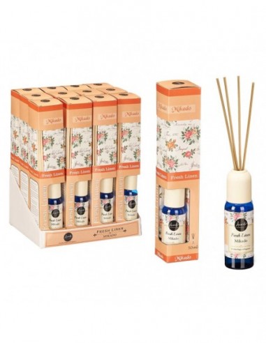 Mikado 50 ml Avec Tiges Linge Propre...