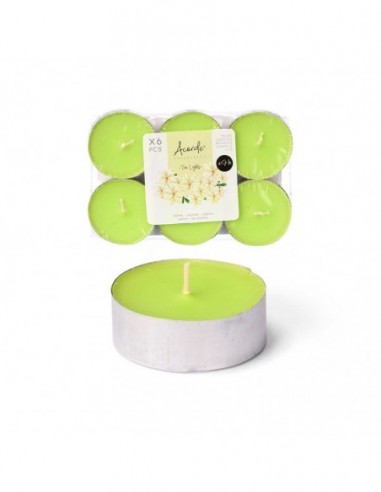 Set 6 bougies chauffe-plat Maxi 9 h...