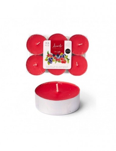 Set 6 bougies chauffe-plat Maxi 9 h...