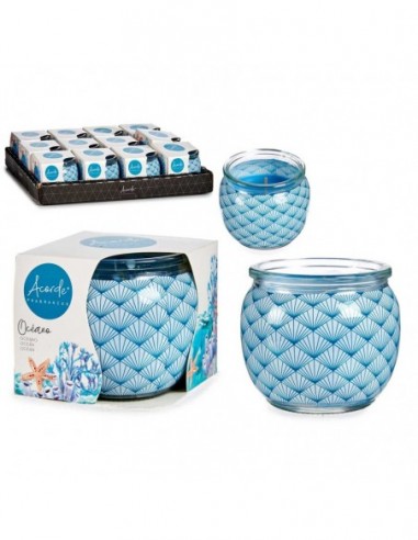 Bougie tarro cristal Océan - Acorde