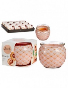 Bougie tarro cristal...