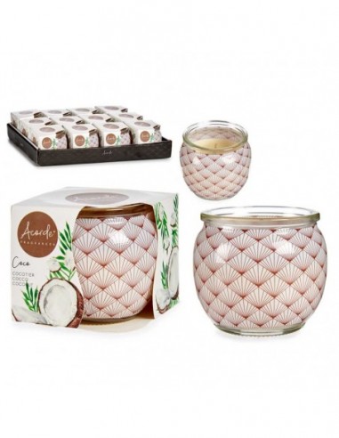 Bougie parfumée en pot coco - Acorde