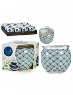 Bougie parfumée en pot Spa...