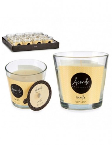 Bougie vaso Vanille 28h - Acorde