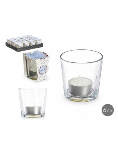 Bougie chauffe-plat avec support...