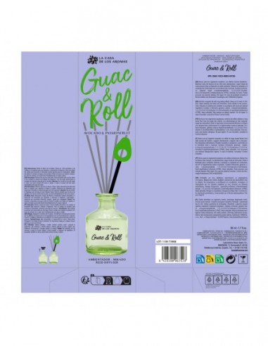 Diffuseur mikado Funny Guac & Roll 50...