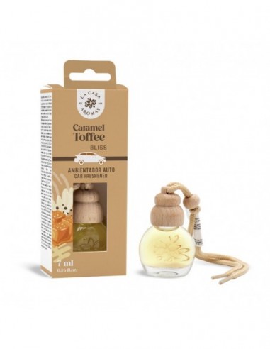Parfum de voiture à suspendre Caramel Toffee 7 ml – La Casa de los Aromas
