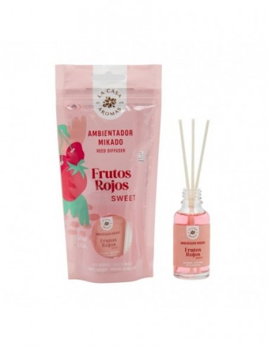 Diffuseur mikado Doypack Fruits rouges 30 ml – La Casa de los Aromas