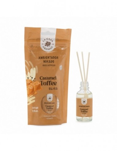 Diffuseur mikado Doypack Caramel Toffee 30 ml – La Casa de los Aromas