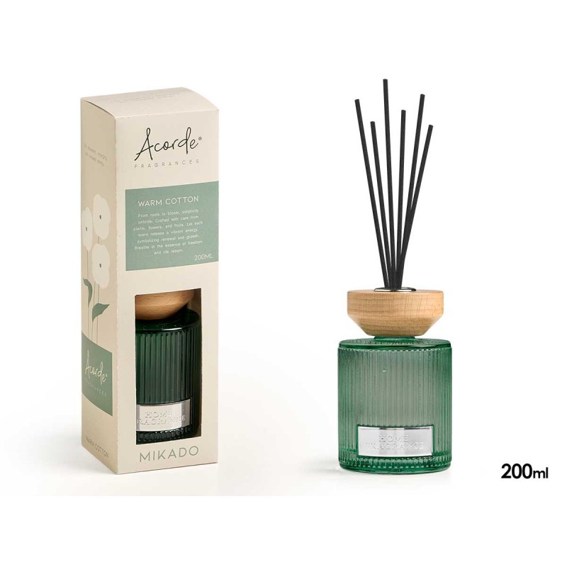 Mikado Acorde Warm Cotton 200 ml et son étui